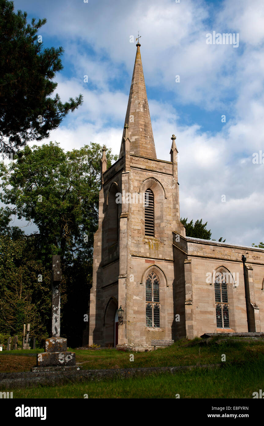 St. Mary`s Church, Stone, Worcestershire, England, UK Stock Photo